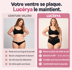 Comparatif entre une ceinture gainante à velcro et la culotte Lucérya