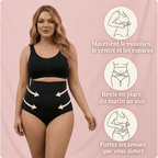 Femme portant la culotte gainante Lucérya sous une tenue élégante